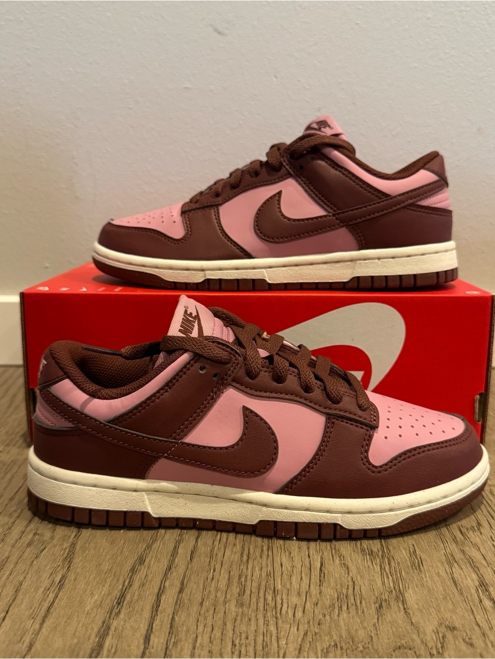 Nike Dunk Low Pink Maroon